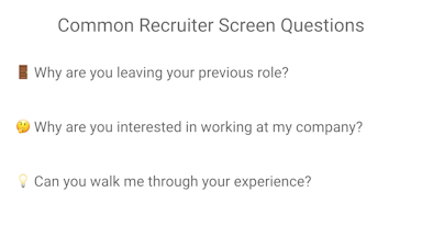 Ace Your Tech Interview As A Software Engineer [Part 21] - Recruiter Screen